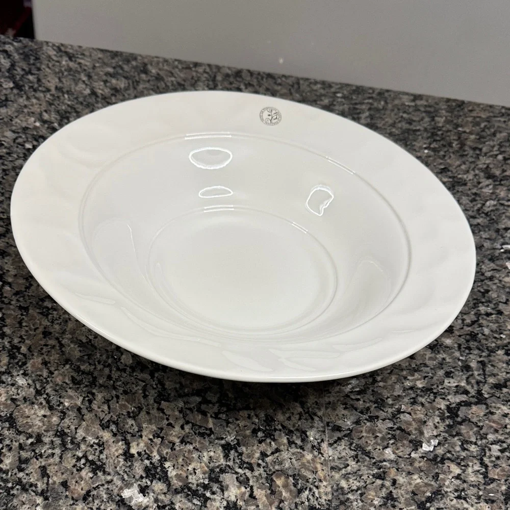 Home made in Portugal large White Porcelain Bowl